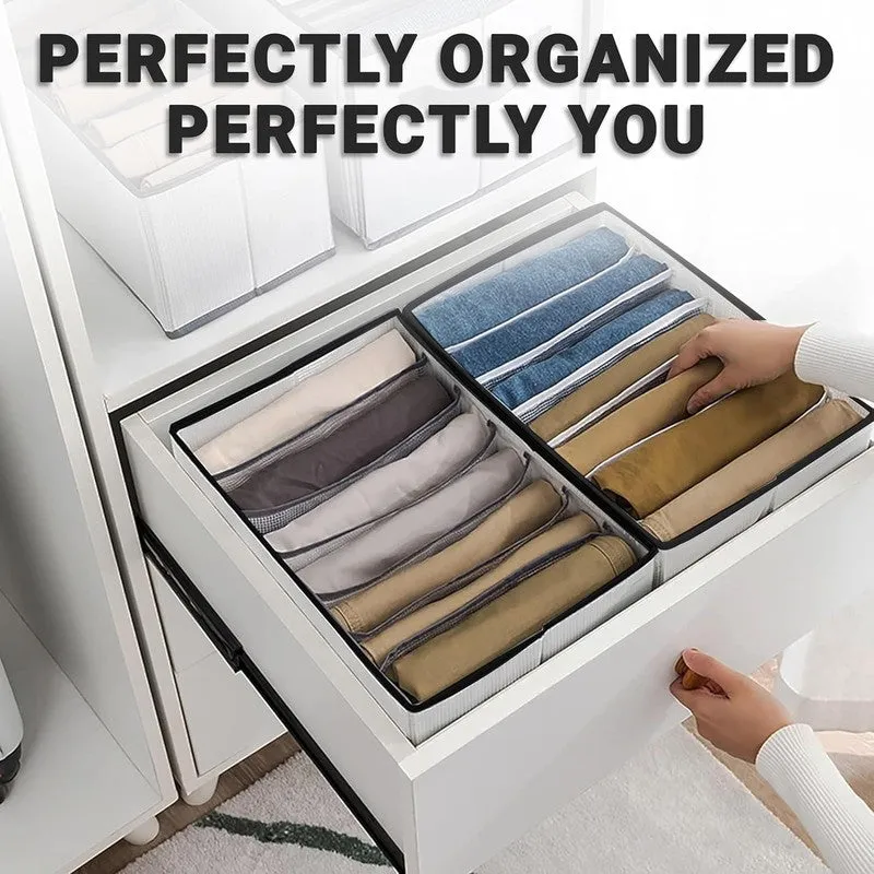 Laxis LinenLock Cloth Organizer - Set Of Four media 4