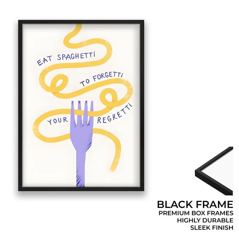 NoodleLoop Archival Canvas Wall Art - Black media 8