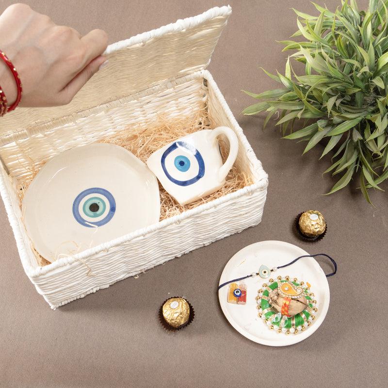Evil Eye Rakhi Gift Hamper media 4
