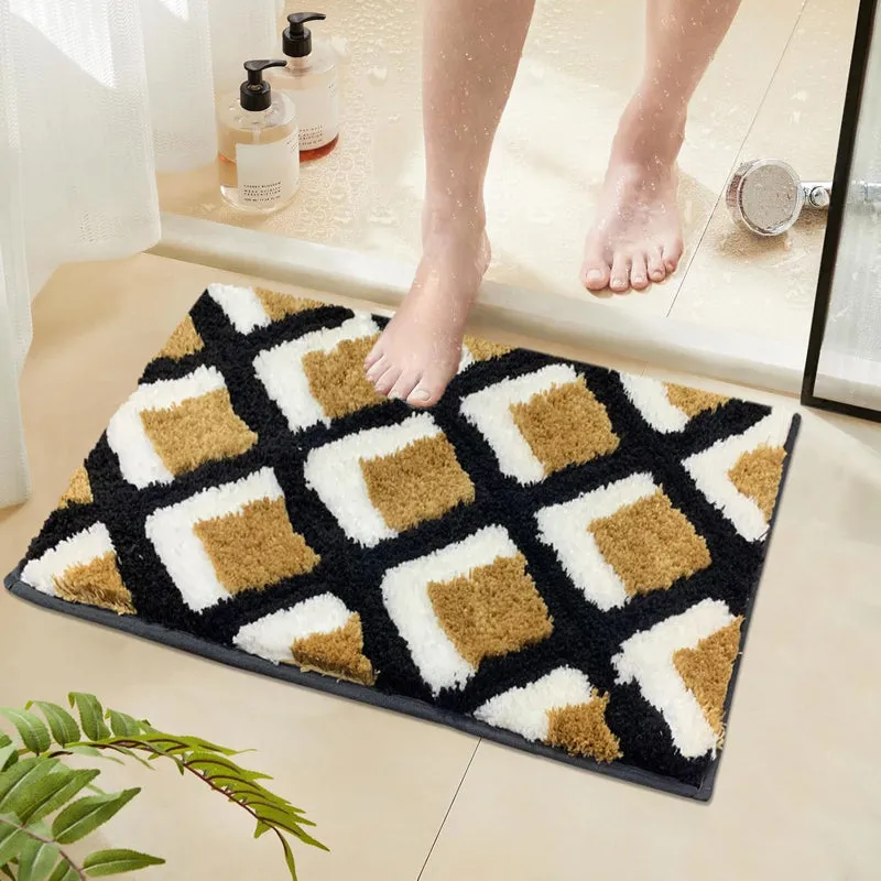 Soft Treads Microfiber Bath Mat - Yellow media 1