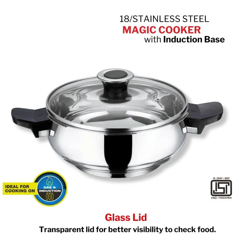 Vinod Claryon Pressure Cooker Stainless Steel - 3500 mL media 6