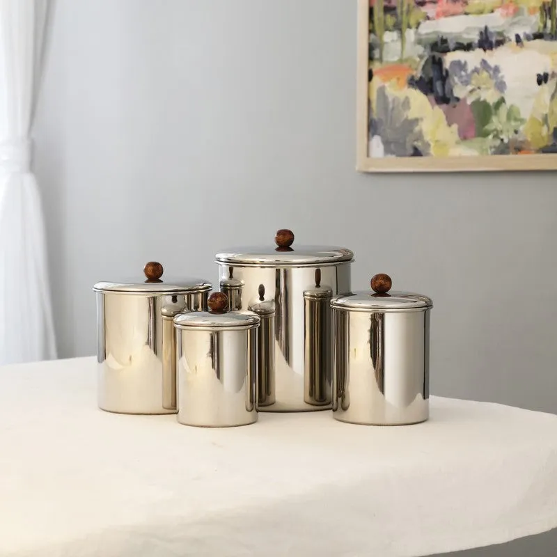 Savory Safe Container (Silver) - Set of Four media 1