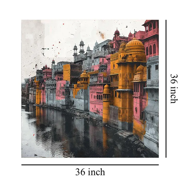 Reflections Of Vitality Wall Painting media 7