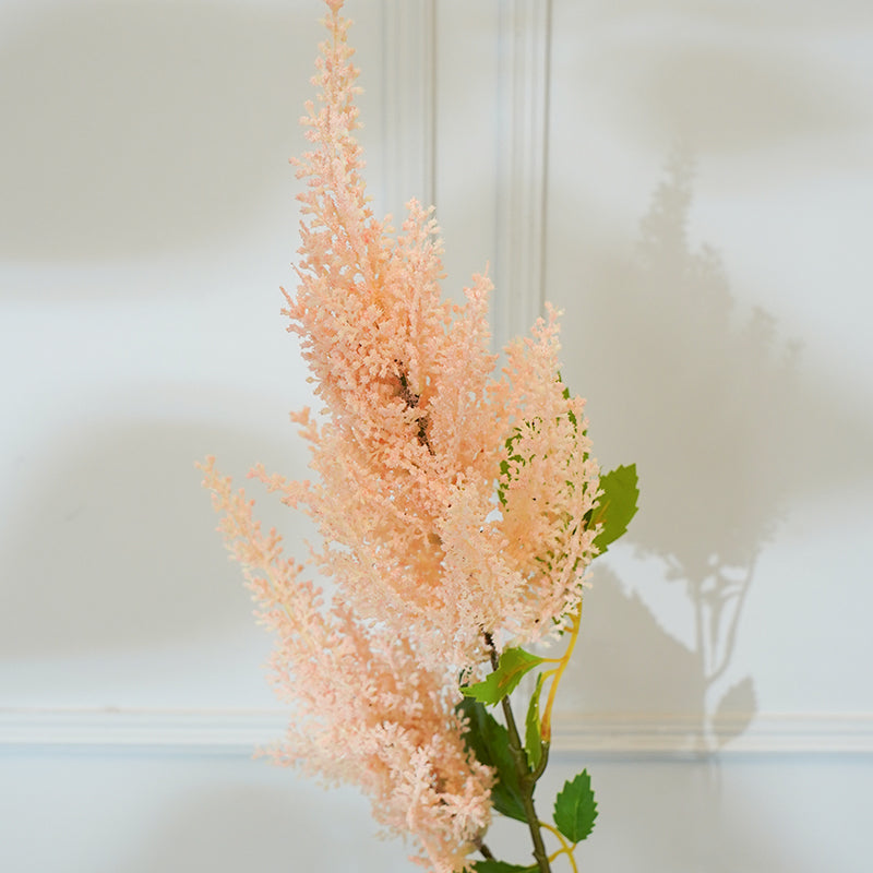 Faux Millet Grass Flower Stick (Beige) - 33 CM media 4