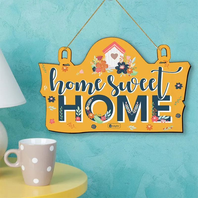Sweetest Home Wooden Wall Accent - Yellow media 5