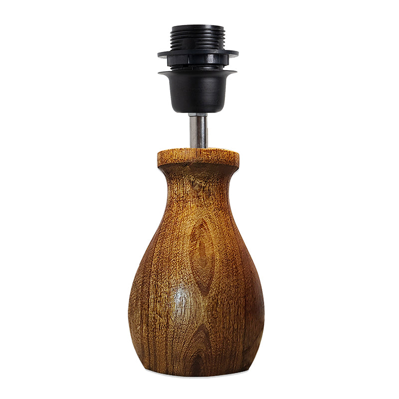 Paragon Wooden Fabric Table Lamp - Black,Brown media 3