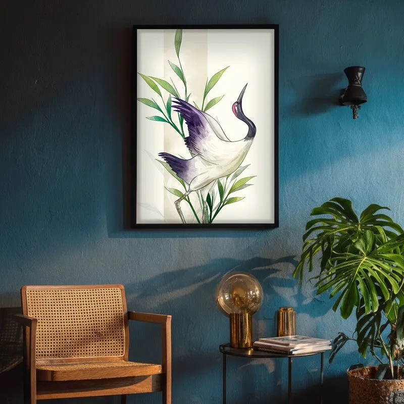 Feather & Foliage Botanical Archival Paper Wall Art With Frame media 4
