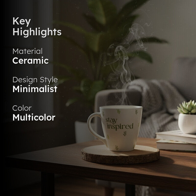 Stay Ceramic Coffee Mug (320 mL) media 2