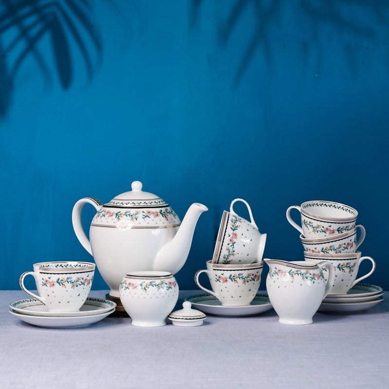 BrewAura Tea Set & Tea Pot - Fifteen Piece Set media 4