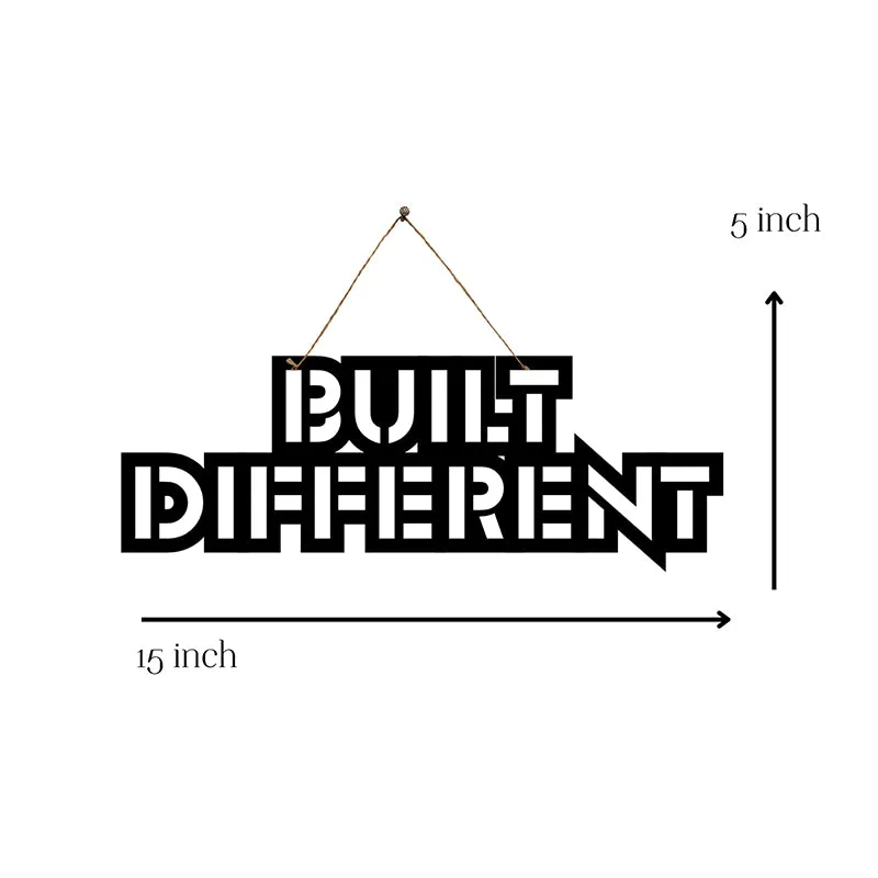 Built Differently Mild Steel Wall Accent media 5