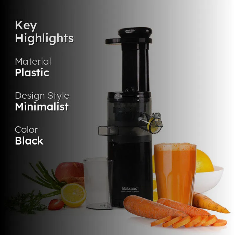 Balzano Compact, Cold Press Juicer media 2