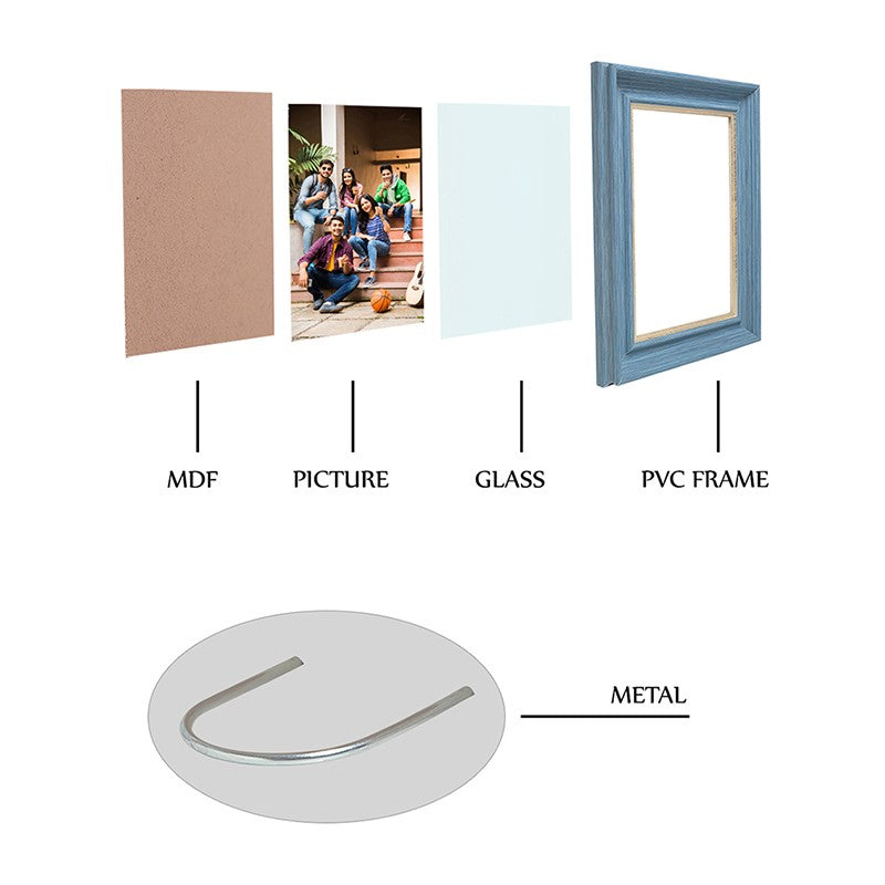 Cyra MDF & Glass Table Photo Frame media 6