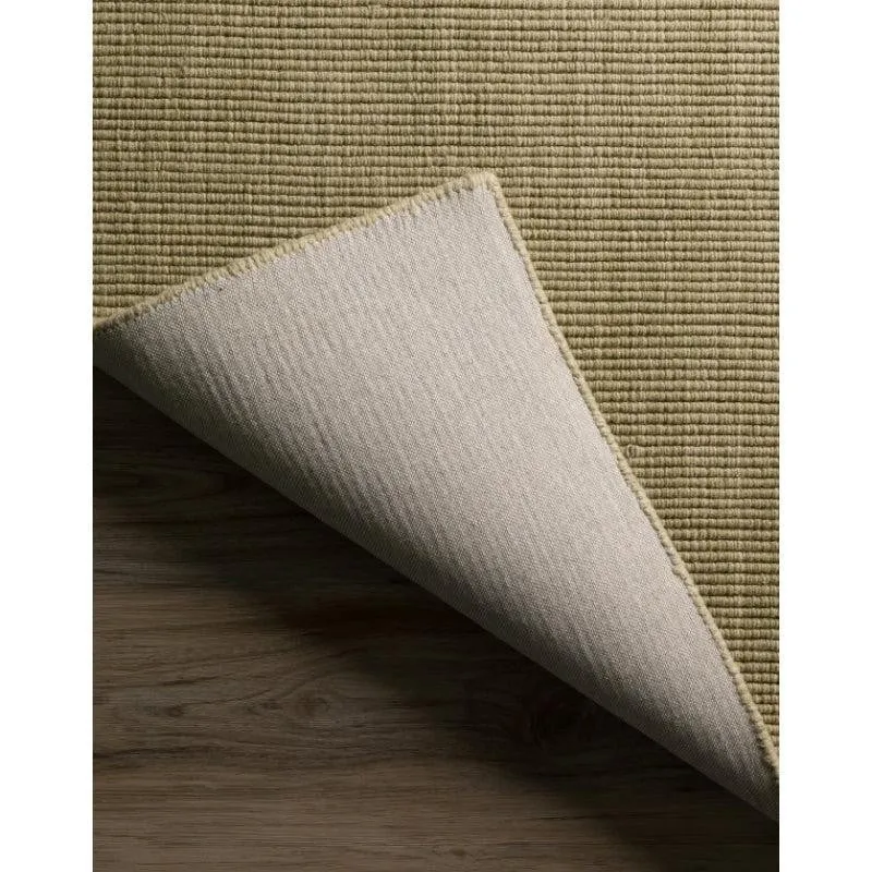 Ethereal Hand Loomed Wool Rug - Green media 7