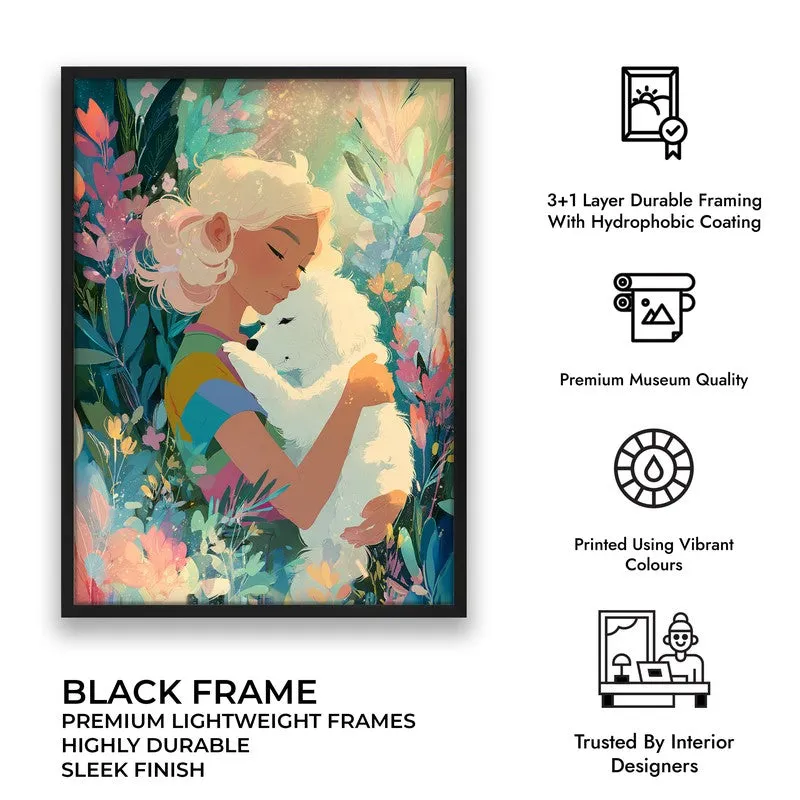 Tendera Canvas Wall Painting With Black Frame media 7