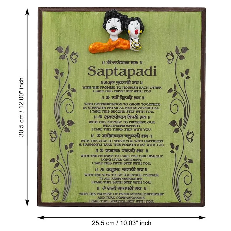 Bride Groom Ashirvad Wooden Wall Accent media 6