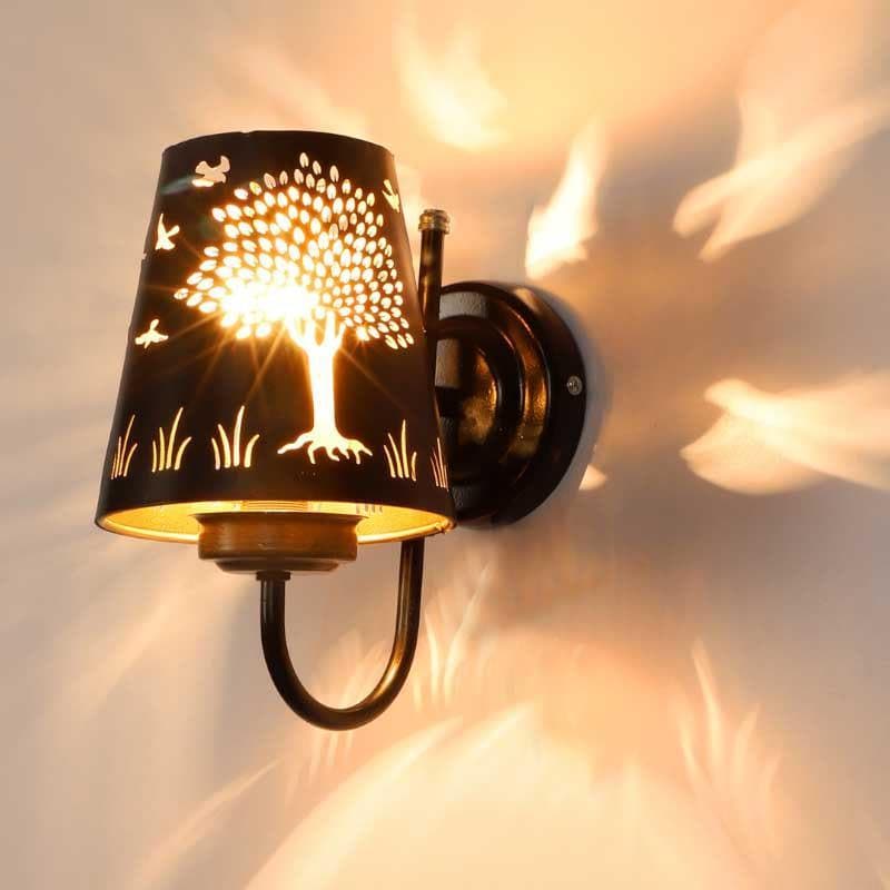 Bageecha Etched Metal Wall Lamp media 3
