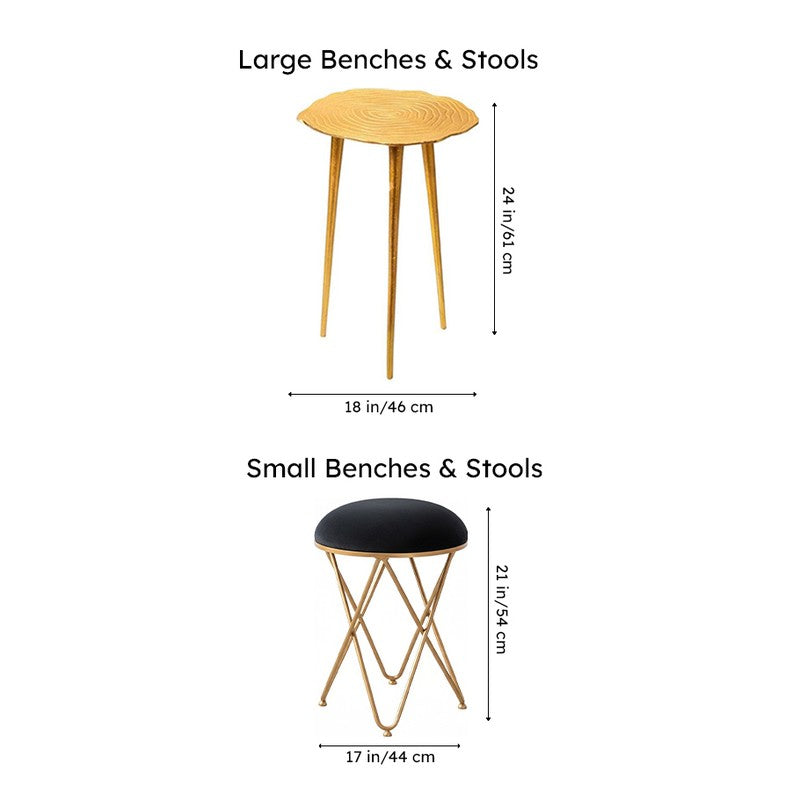 Tudera Stool And Side Table Combo - Set Of Three media 6