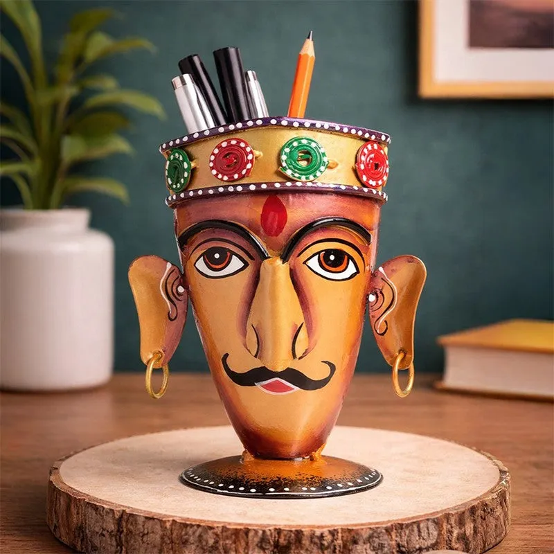 Desi Ji Hand Painted Desk Organizer media 7