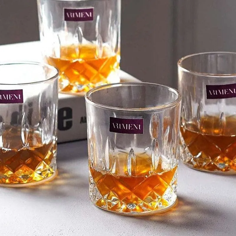 Luxuriate Old Fashioned Glasses (230 ml ) - Set Of Four media 6