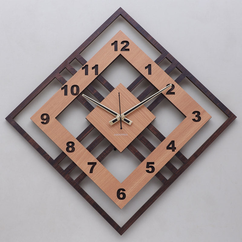 Alena Rhombus Wall Clock media 5