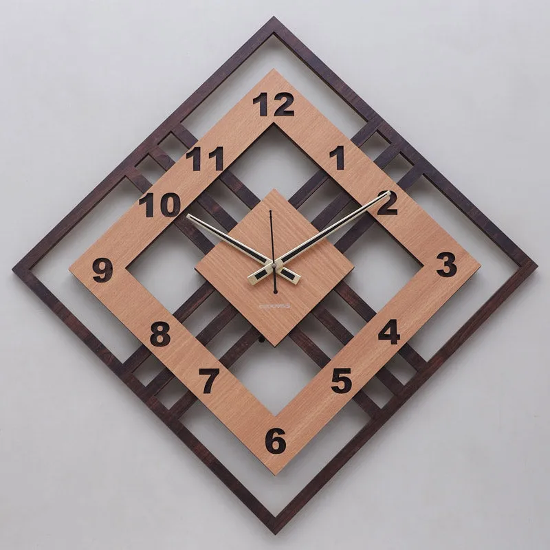 Alena Rhombus Wall Clock media 5