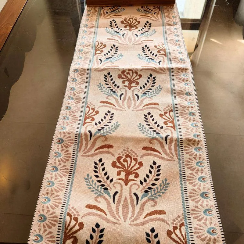 Nishora Floral Poly Canvas Table Cover media 3