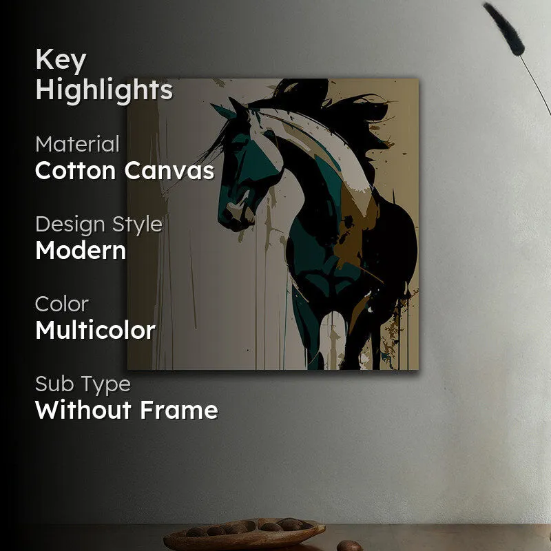 Stallion Lines Wall Art media 2
