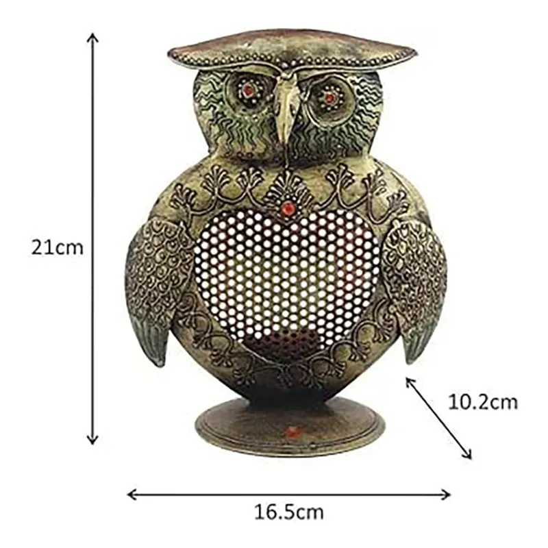 Noir Owlette Tea Light Holder media 6