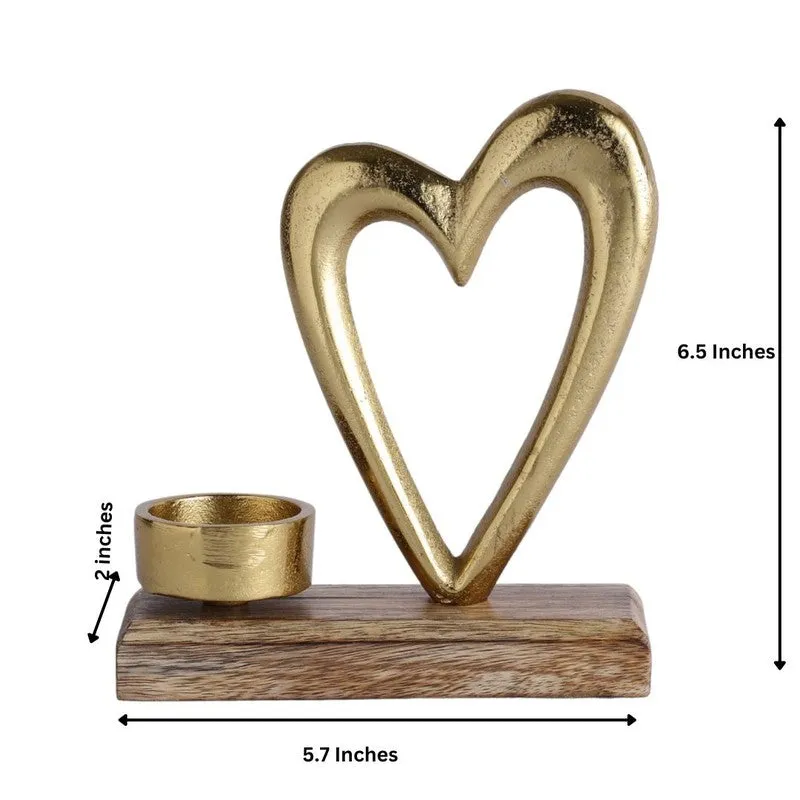 Heart Embrace Tealight Candle Holder media 7