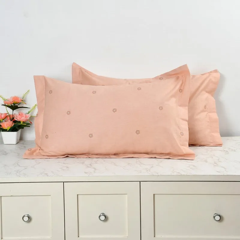 Bloom Shine Cotton Fitted Bedsheet - 180 TC media 4