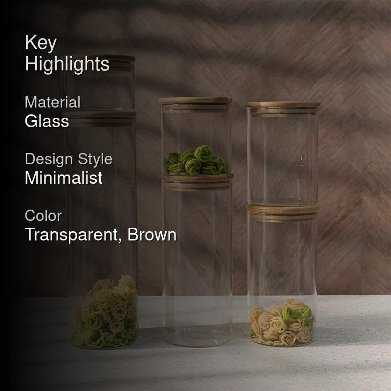 Nidora Transparent Storage Container - Set Of Six media 2