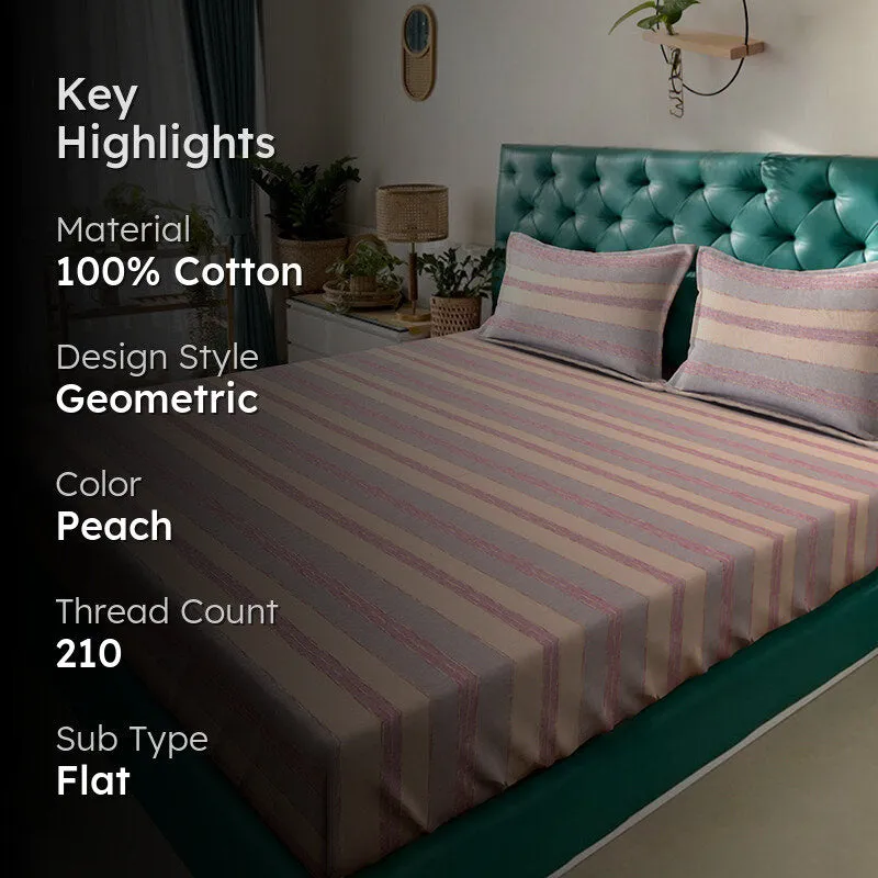Avira II Cotton Bedsheet - 210 TC media 2