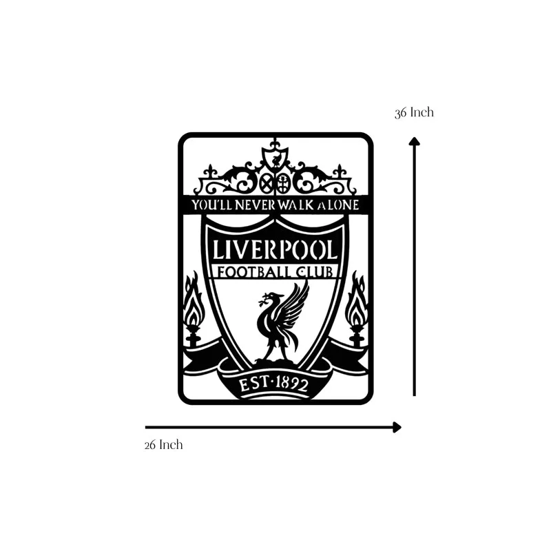 LiverPool Club Iron Wall Accent media 5