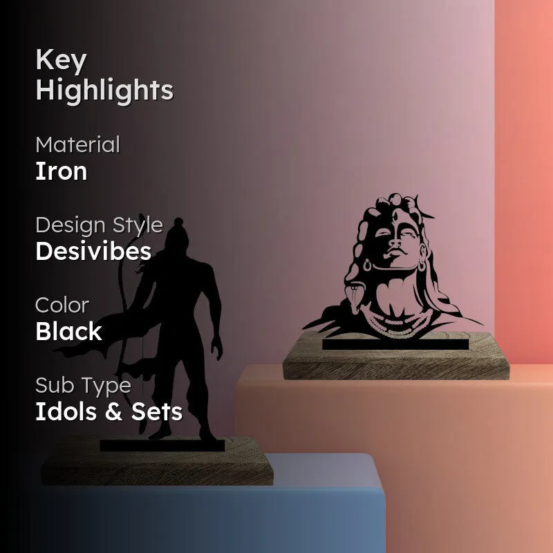 Divine Deities Showpiece - Set Of Two media 2