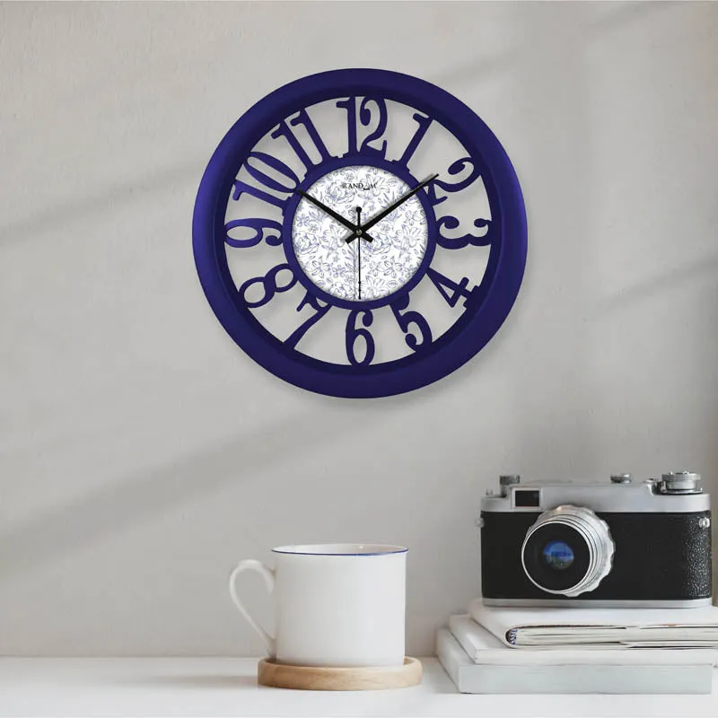 Montana Blue Wall Clock media 1