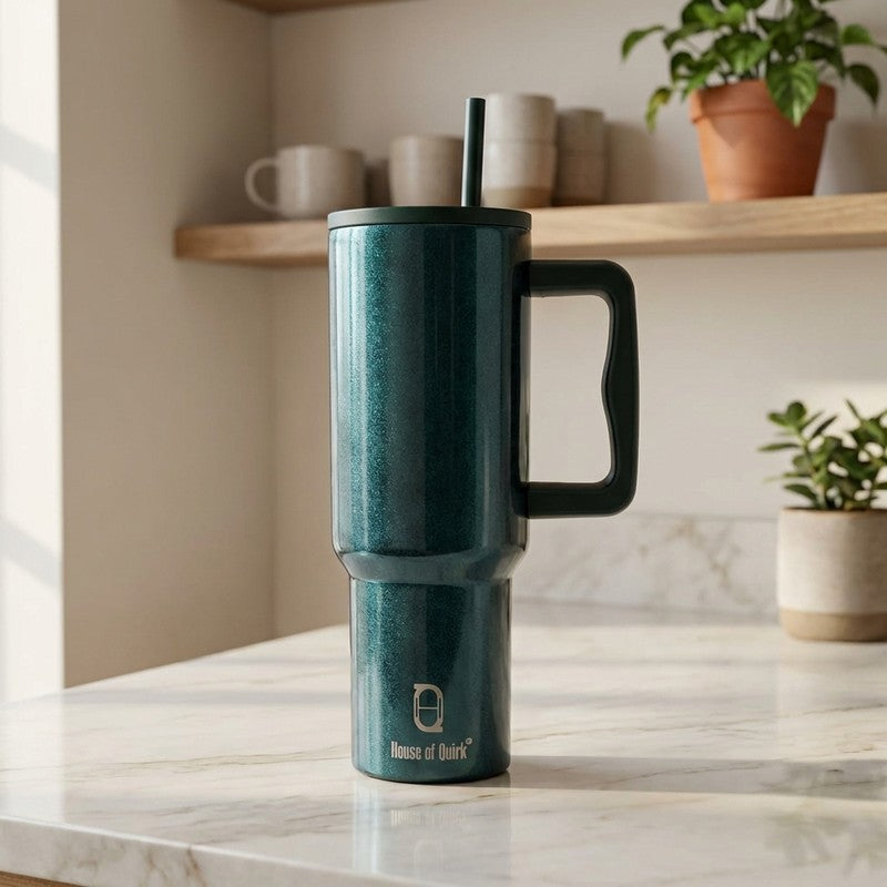 Jade Matte Stainless Steel Tumbler - 1200 ML