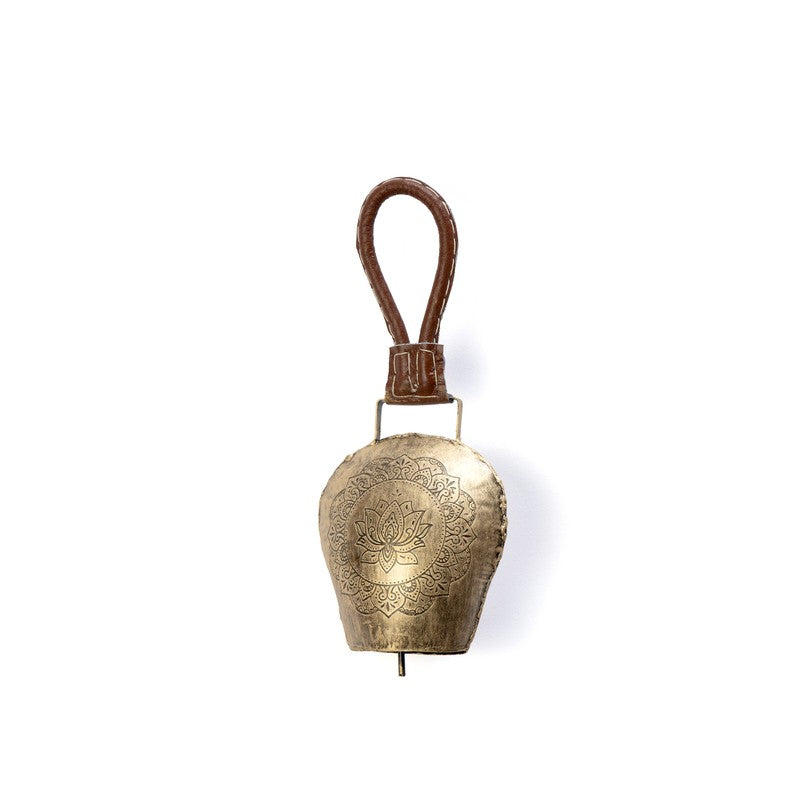 Bellique Decorative Hanging Bell (Gold) - Set Of Five media 3