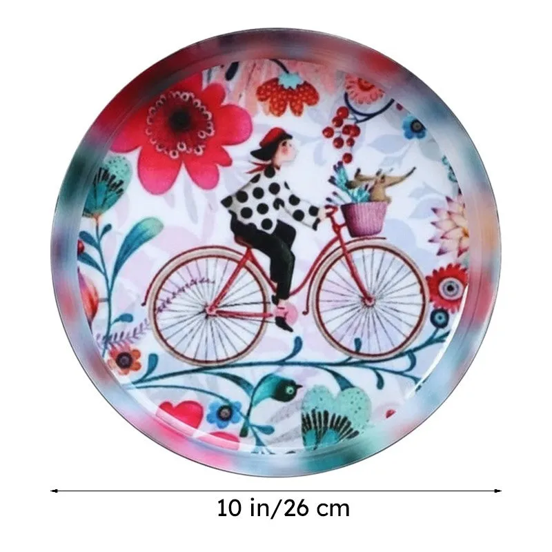 Bicycle Journey Wall Plate - Set Of Two media 7
