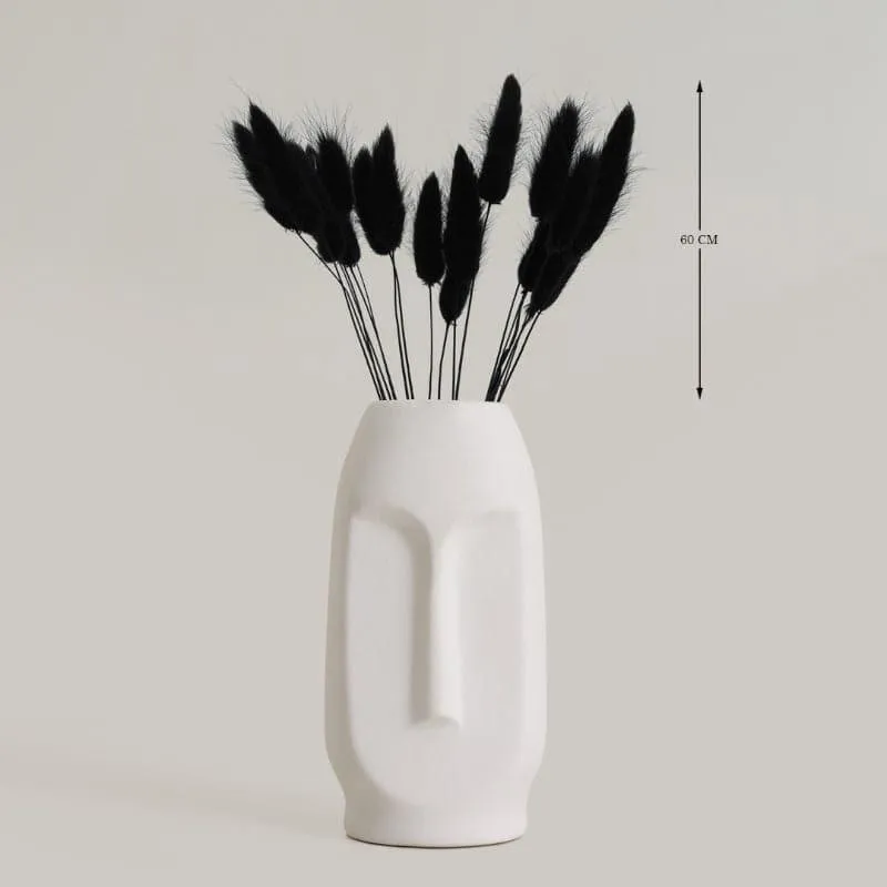Bucky Dried Bunny Tail Stick (Black) - Set Of Fifteen media 4