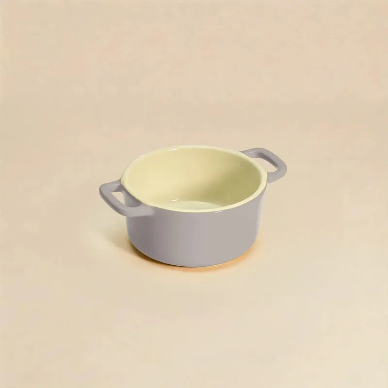 Cumin Co Ceramic Mini Cocottes (Grey/240 mL) - Set of Two media 5