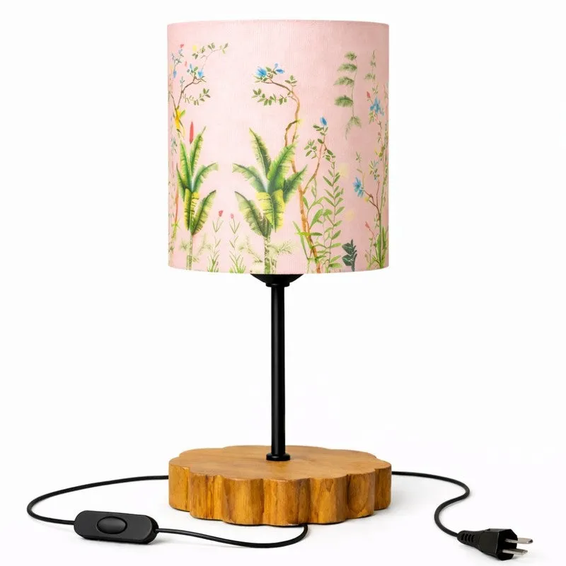Kensington Opal Cotton Table Lamp - White media 4