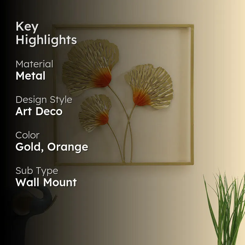 Dio Floral Metal Wall Accent media 2