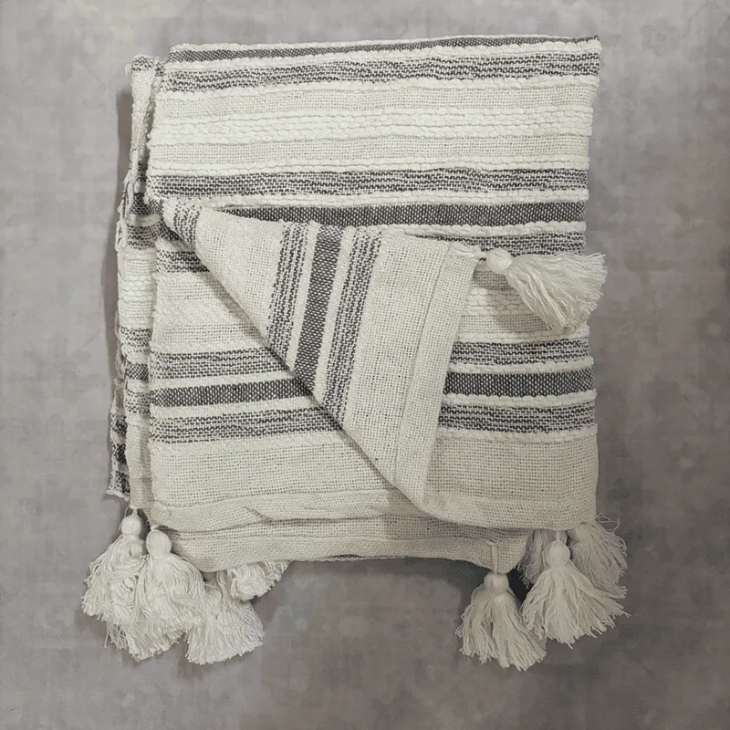 Wave Loom Tufted Throw media 6