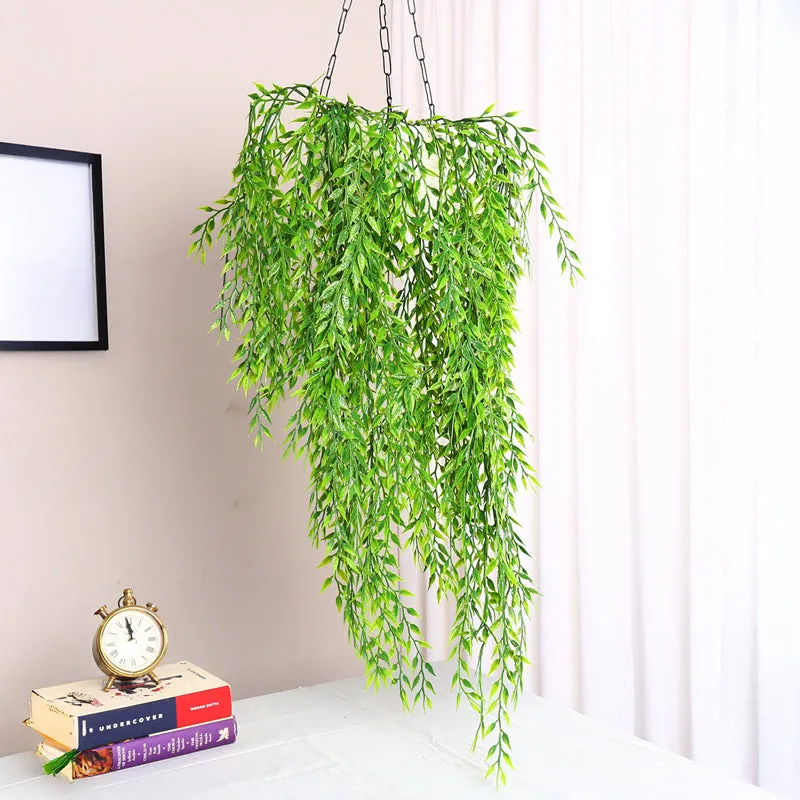 Verdhang II Artificial Hanging Vine (Green) - 2.7 Feet media 1