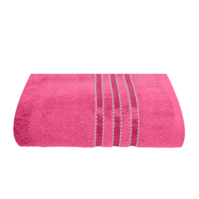 Micro Cotton LuxeDry Comfort Solid Bath Towel - Pink media 6