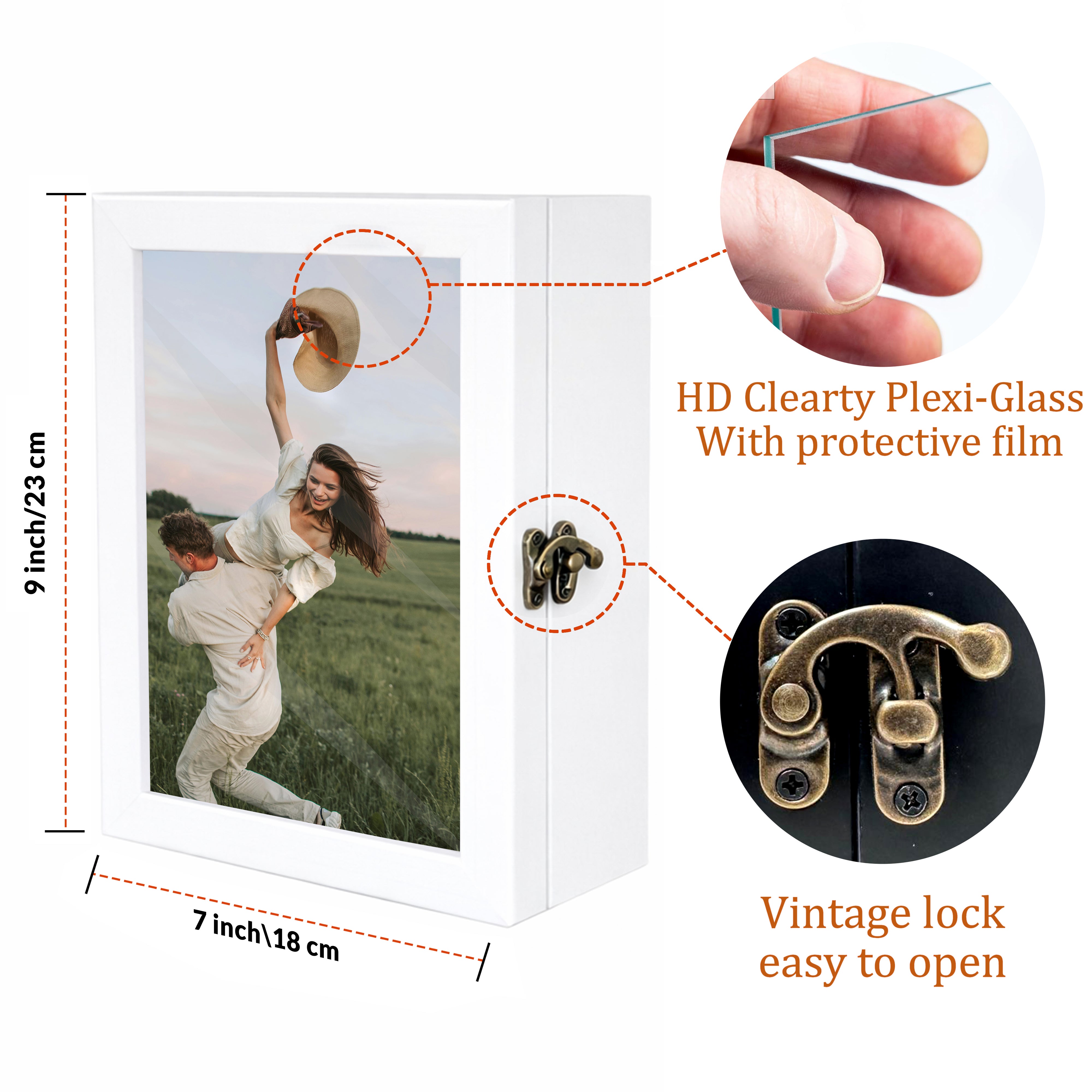 ClassicForm MDF Shadow Box - White media 4