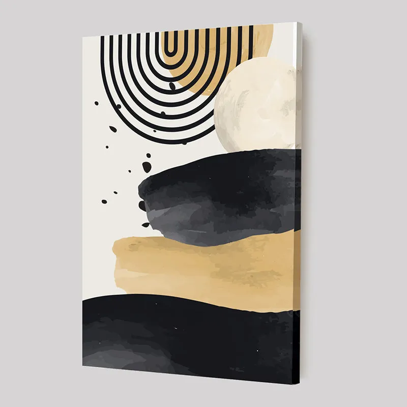 Mistara Abstract Canvas Wall Painting media 4