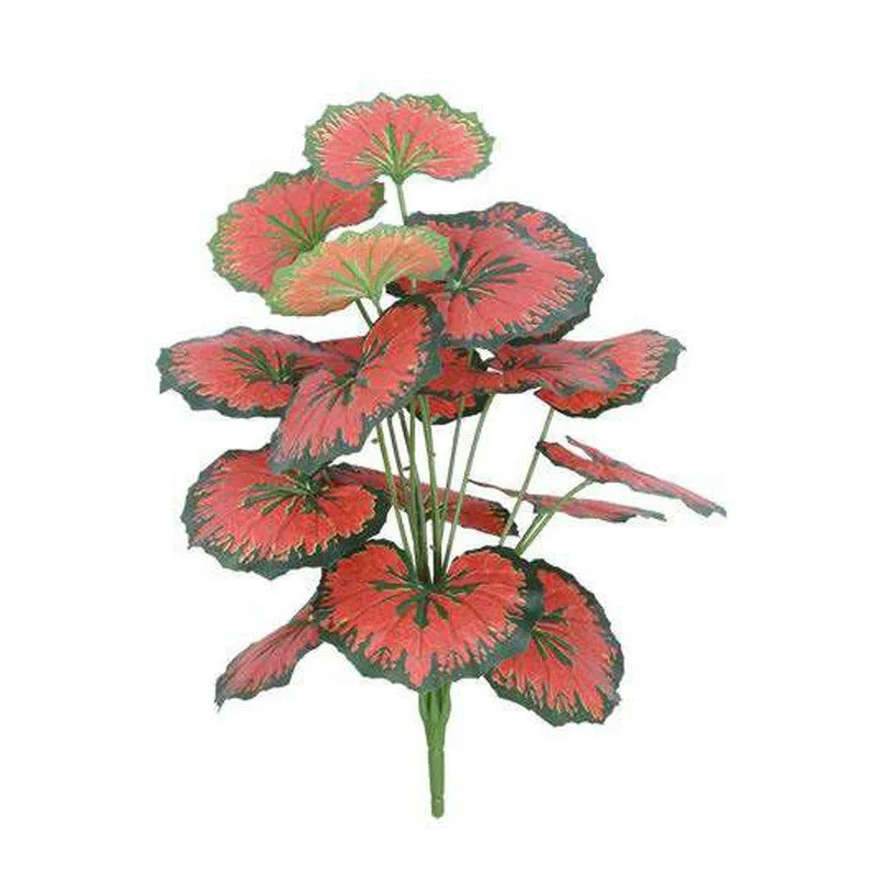 GreenGlow Begonia Artificial Plant Without Pot - 2.3 Feet media 3