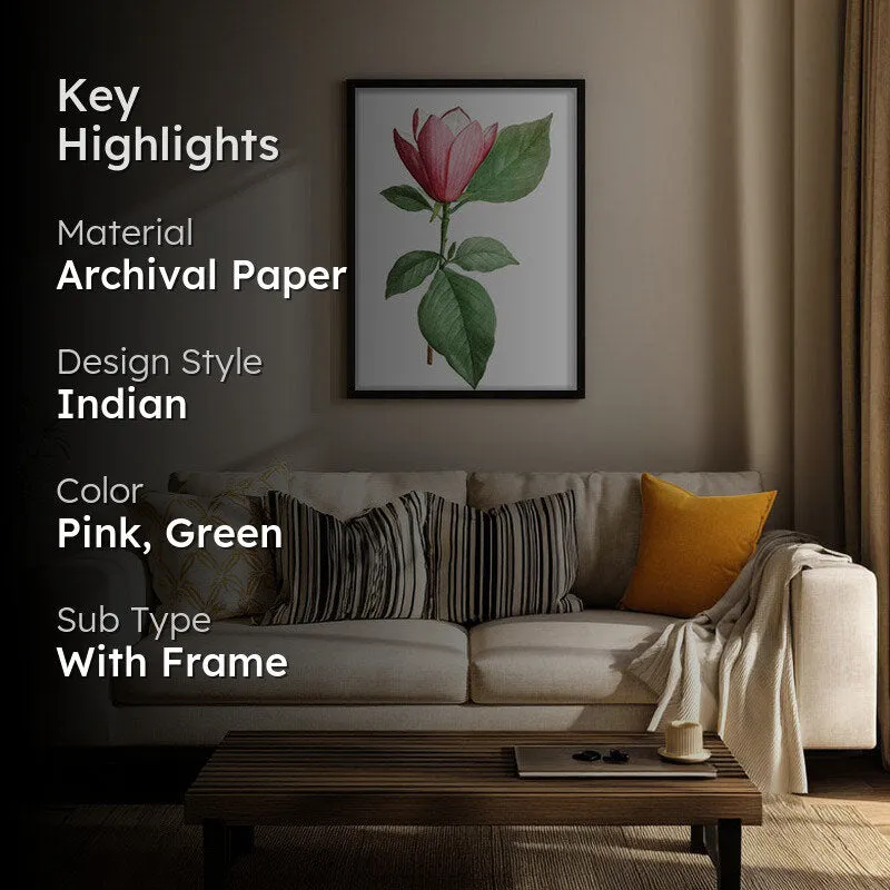 Padma Palette Archival Paper Wall Art With Frame media 2