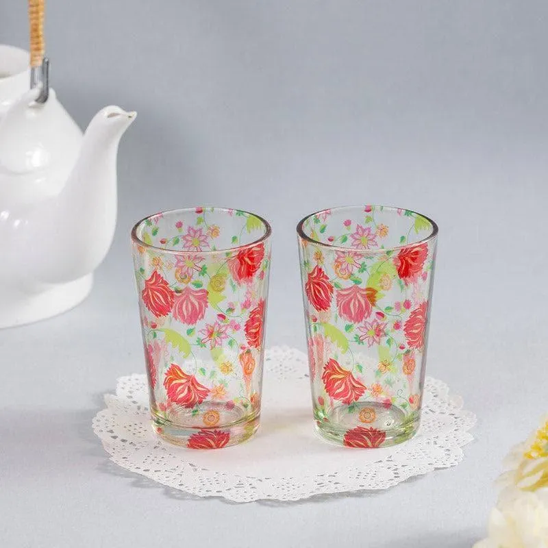 Kolorobia Ornate Mughal Chai Glass - Set of Two media 3